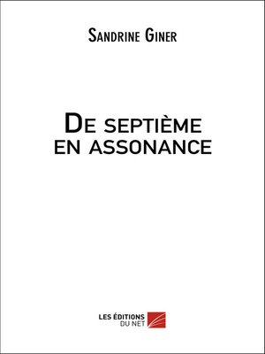 cover image of De septième en assonance